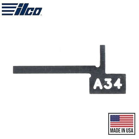 Ilco BK0440XXXX SILCA A34 ADAPTER FOR FUTURA 03J FOR HS AUDI, VW, FORD, PORSCHE ILCO-D741485ZB